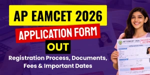 AP EAMCET 2026 Application Form (OUT): Registration Process, Documents, Fees & Important Dates