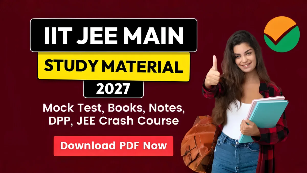 JEE Study Material 2027 PDF Free Download