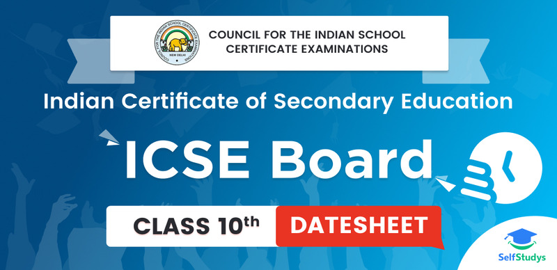 ICSE Class 10 Board Exam Date Sheet 2025 (Out): CISCE Class 10th Time Table Released; Exams Begin Feb 18 - Check Schedule Here