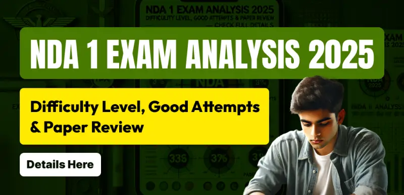 NDA 1 2025 Answer Key with Full Paper Analysis, Student Reactions & Solution