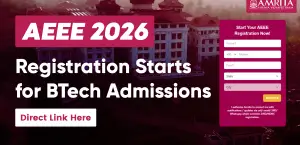 AEEE 2026 Registration Begins for BTech Admissions, Apply Here
