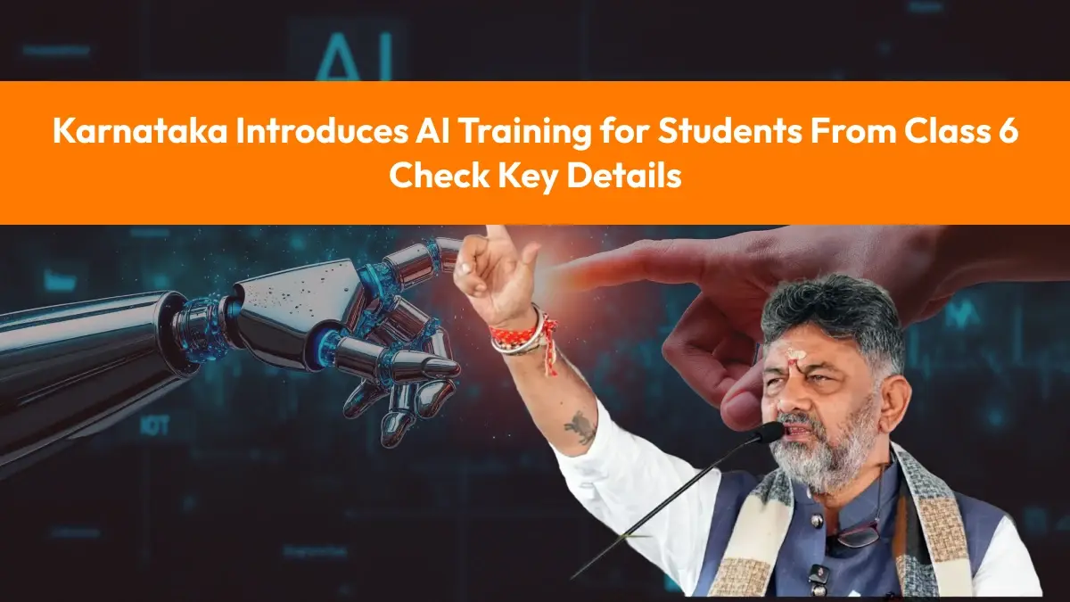 Karnataka Introduces AI Training for Students From Class 6: Check Key Details