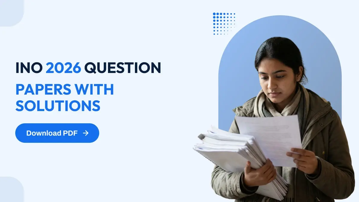INO 2026 Question Papers with Solutions: Download PDF