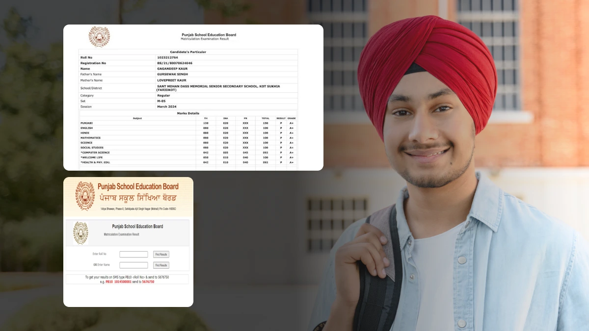 Punjab Board 10th Result 2026 Out Today: Check PSEB Matric Result at 12:30 PM - Direct Link