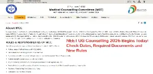 NEET UG Counselling 2026 Begins Today: Check Dates, Required Documents and New Rules