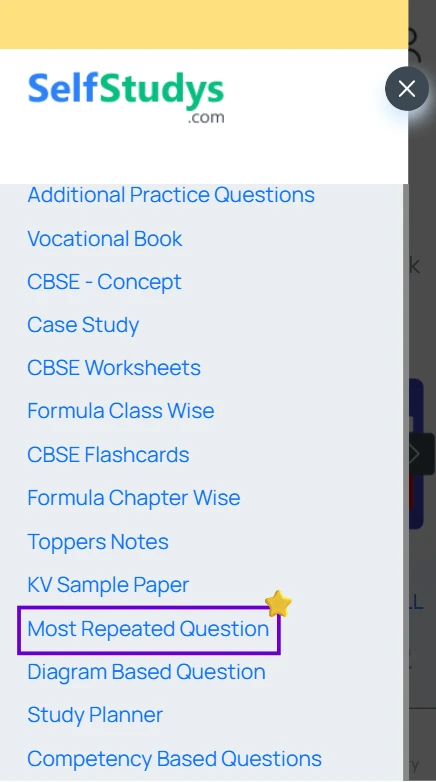 CBSE Class 12 most repeated questions PDF