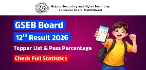 Gujarat Board HSC 12th Result 2026: Topper List & Pass Percentage – Full Statistics