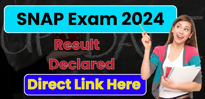 SNAP Result 2024 Declared: Download Scorecard & Check Your Result with This Direct Link
