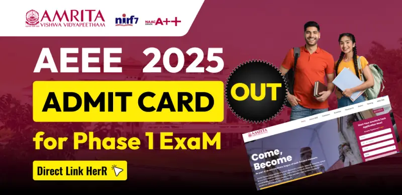AEEE Admit Card 2025 Released for Phase 1 Exam – Download Link Here