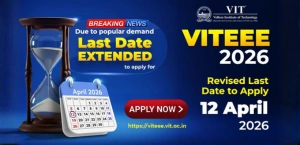 VITEEE 2026 Registration Date extended to April 12 for BTech admissions