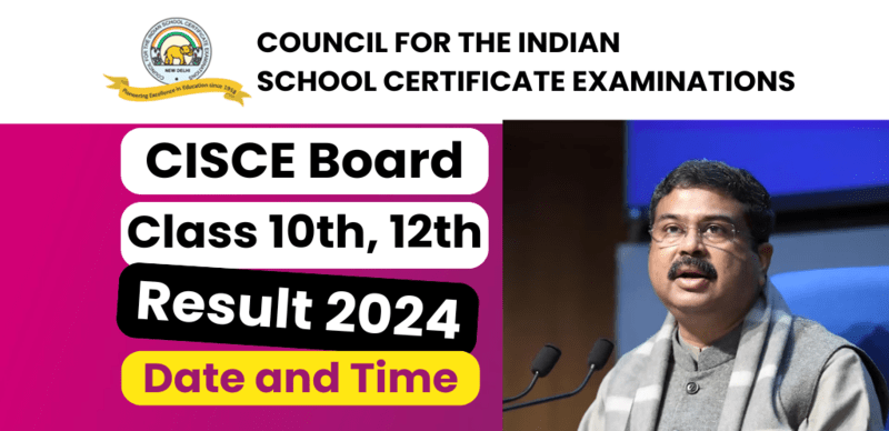 CISCE Results 2024 : ICSE, ISC (Class 10th, 12th) Results Tomorrow at 11 am