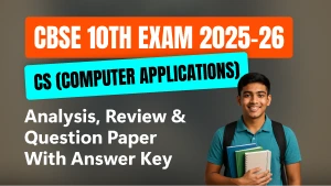 CBSE 10 Computer Application Answer Key 2026 and Question Papers, Download PDF All SETs