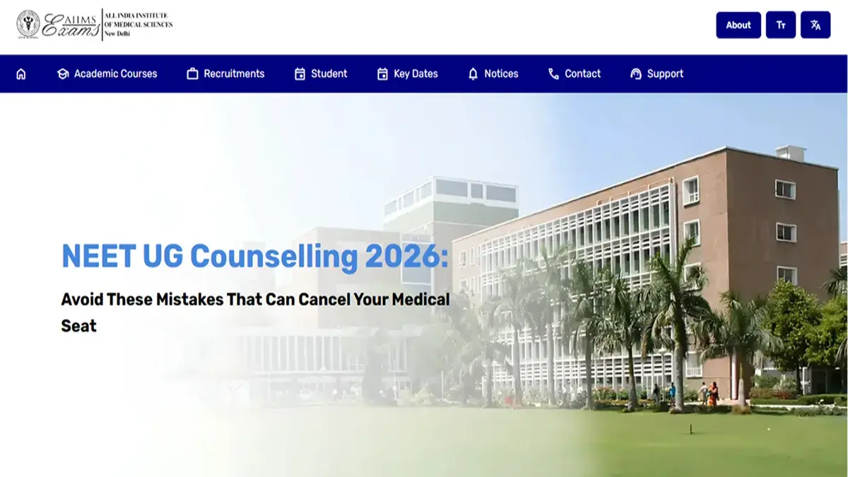 NEET UG Counselling 2026: Avoid These Mistakes That Can Cancel Your Medical Seat
