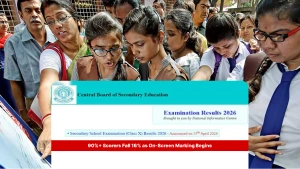 CBSE 12th Result 2026: 90%+ Scorers Fall 16% as On-Screen Marking Begins