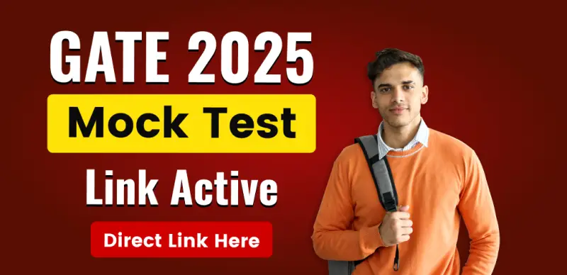 GATE 2025 Mock Test Available Now at gate2025.iitr.ac.in