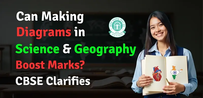 CBSE Board 2025 Important Update : Can Making Diagrams in Science & Geography Boost Marks? CBSE Clarifies