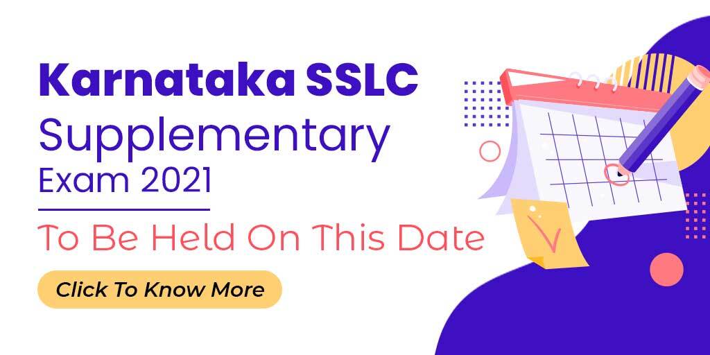 Karnataka SSLC Supplementary Exam 2021 To Be Held On This Date