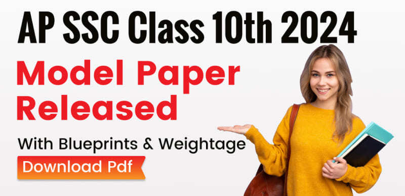 AP SSC Class 10th Model Paper 2024 Released with Blueprints & Weightage; Download Pdf