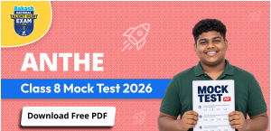 ANTHE Class 8 Mock Test 2026 PDF Download