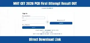 MHT CET 2026 Result OUT: PCB Group First Attempt Scorecard Released at cetcell.mahacet.org – Direct Download Link