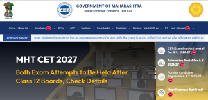 MHT CET 2027: Both Exam Attempts to Be Held After Class 12 Boards, Check Details