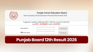 Punjab Board 12th Result 2026 OUT: Download Scorecard, Direct Link Here