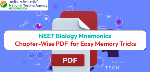 NEET Biology Mnemonics Chapter-Wise PDF for Easy Memory Tricks