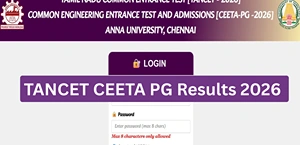 TANCET CEETA PG Results 2026 Out: Direct Link and How To Download Results