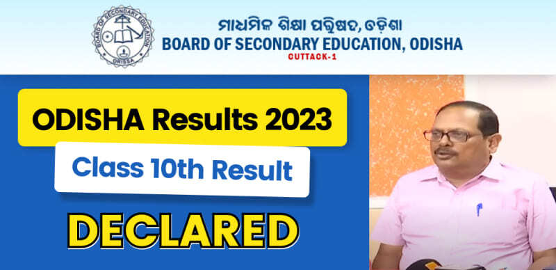 BSE Odisha Matric (10th) Result 2023 Declared : Check Direct Link Here