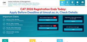 CAT 2026 Registration Ends Today: Apply Before Deadline at iimcat.ac.in, Check Details