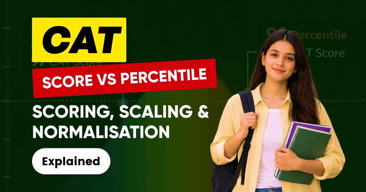 CAT Score vs Percentile: Scoring, Scaling & Normalisation Explained