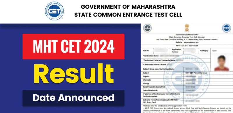 MHT CET 2024 Result Date Announced; How to Check the Result, Know Details